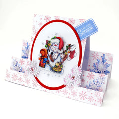 Découpage prédécoupé – Bonshommes de neige et traîneau (paquet de 3)-5