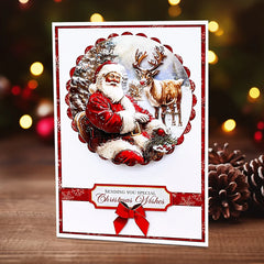 Die Cut Decoupage – Christmas Bauble Selection (pack of 12)-8