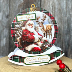 Die Cut Decoupage – Christmas Bauble Selection (pack of 12)-16