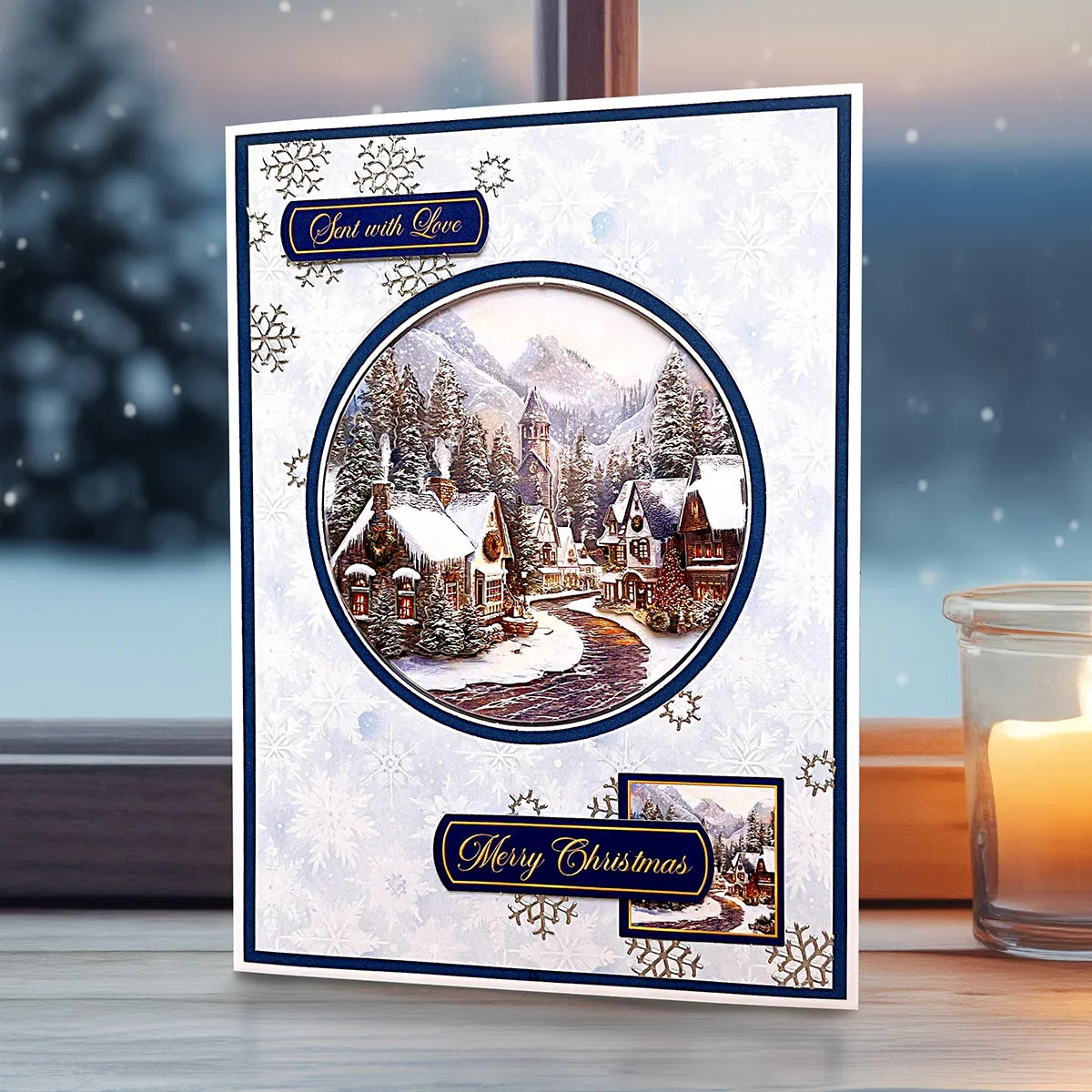 Die Cut Decoupage – Christmas Bauble Selection (pack of 12)-9