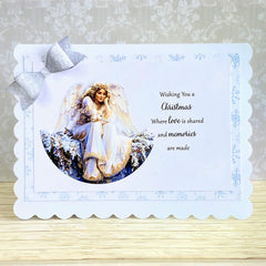Découpage découpé – Boule de Noël Ange (paquet de 3)-10