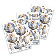 Die Cut Decoupage – Christmas Bauble Selection (pack of 12)-6