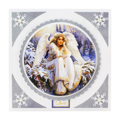 Découpage découpé – Boule de Noël Ange (paquet de 3)-3