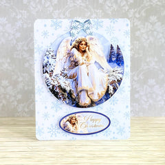Découpage découpé – Boule de Noël Ange (paquet de 3)-7