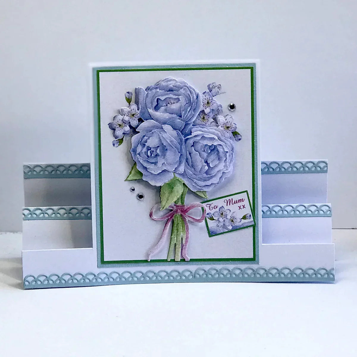 Die Cut Decoupage - Birthday Cake and Flowers (Pack Of 12)-13
