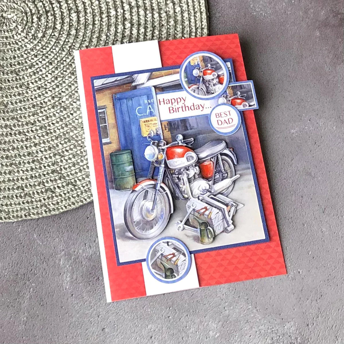 Découpage prédécoupé – Voitures et motos (Paquet de 12)-7