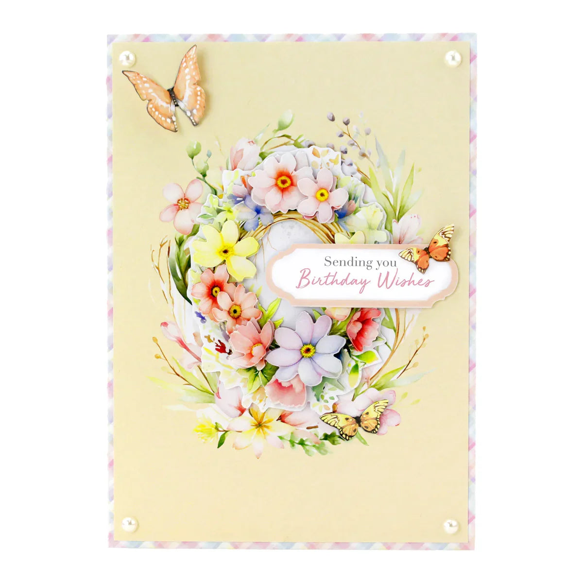Die Cut Decoupage - Easter Animals & Spring Florals (pack of 12)-12