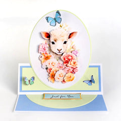 Die Cut Decoupage - Easter Animals & Spring Florals (pack of 12)-14