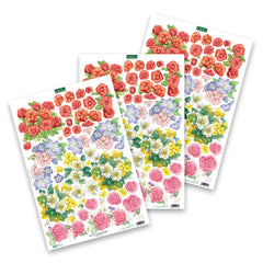 Die Cut Decoupage - Easter Animals & Spring Florals (pack of 12)-7