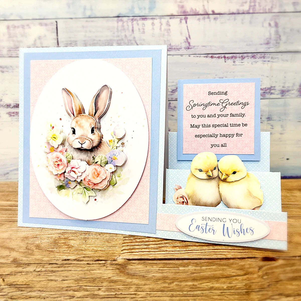 Die Cut Decoupage - Easter Animals & Spring Florals (pack of 12)-9