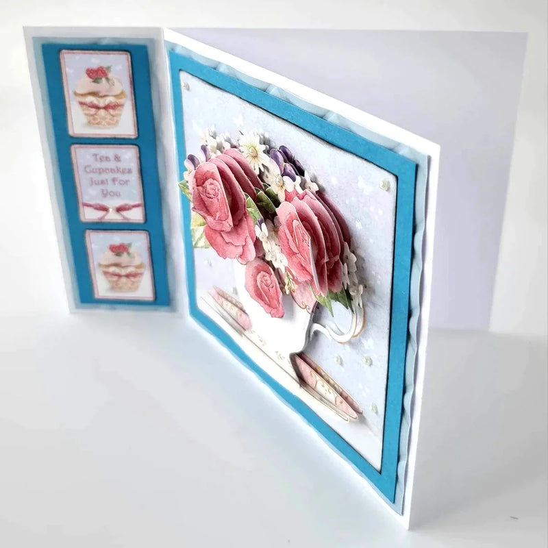 Découpage Découpé – Collection Florale (Lot de 12)-5