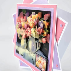 Découpage Découpé – Collection Florale (Lot de 12)-8