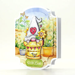 Die Cut Decoupage – Garden Gnomes (Pack of 12)-11