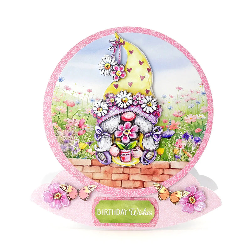 Die Cut Decoupage – Garden Gnomes (Pack of 12)-12