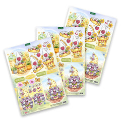 Die Cut Decoupage – Garden Gnomes (Pack of 12)-5