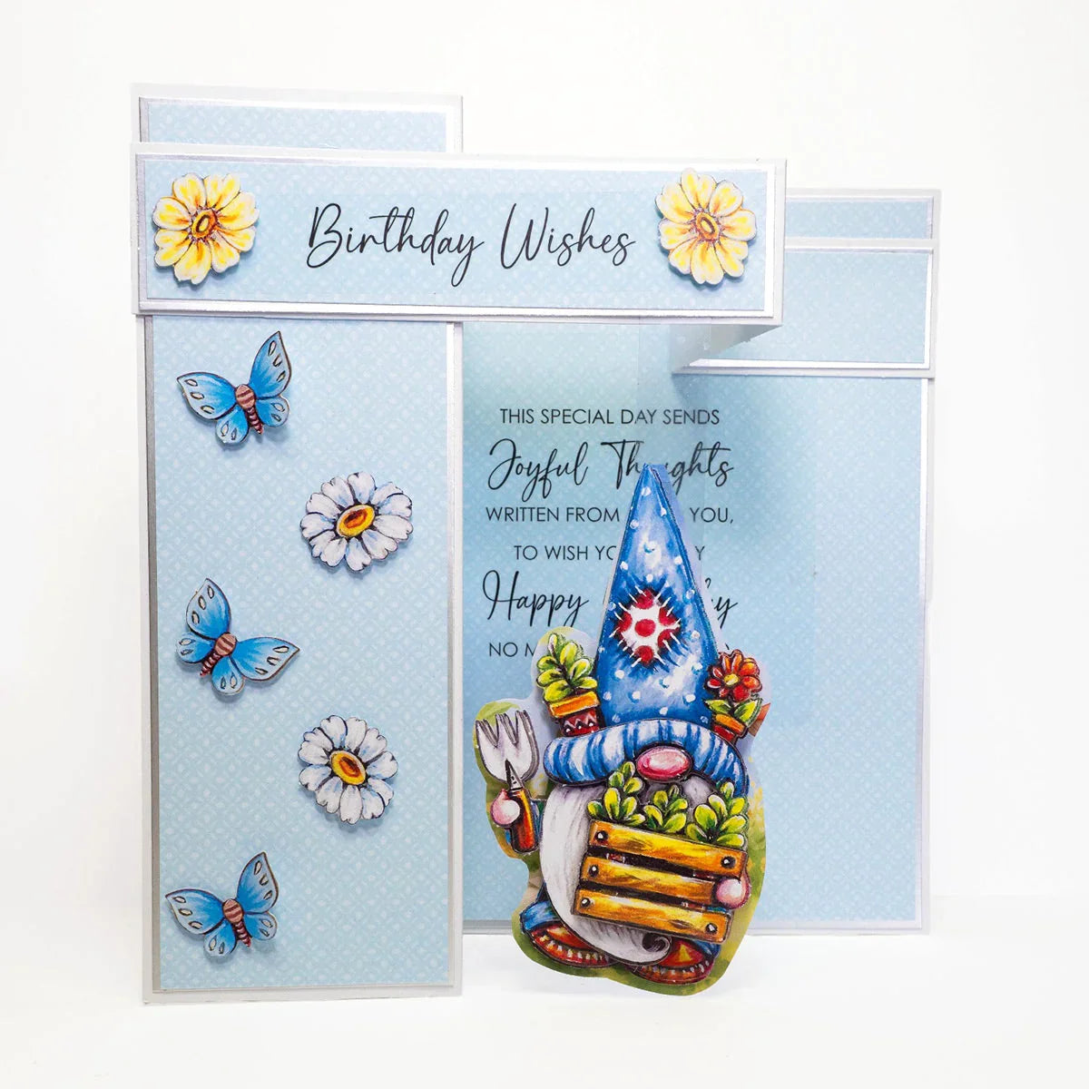 Die Cut Decoupage – Garden Gnomes (Pack of 12)-8