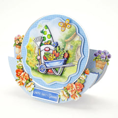 Die Cut Decoupage – Garden Gnomes (Pack of 12)-9