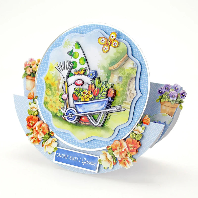 Die Cut Decoupage – Garden Gnomes (Pack of 12)-9