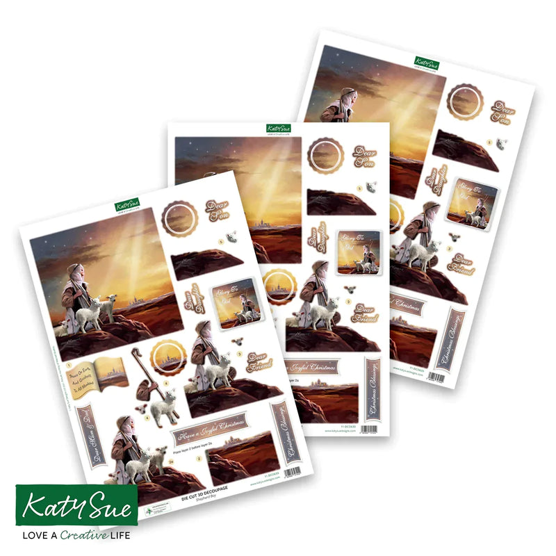 Die Cut Decoupage – Nativity (Pack Of 12)-3