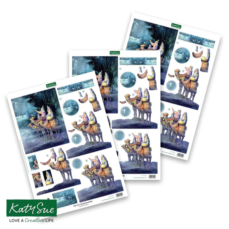 Die Cut Decoupage – Nativity (Pack Of 12)-5