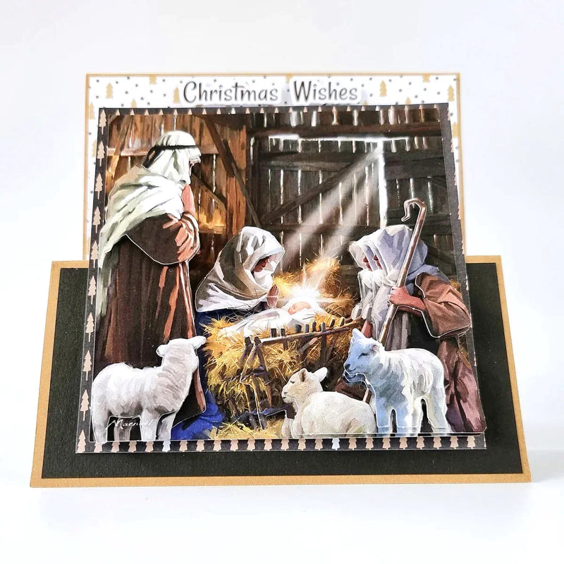 Die Cut Decoupage – Nativity (Pack Of 12)-7