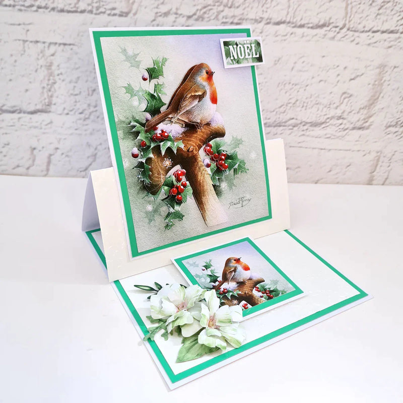 Die Cut Decoupage – Robins (Pack Of 12)-7