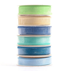 Vaessen Creative Organza Ribbon 6 Colours 6mmx2m Baby Blue-2