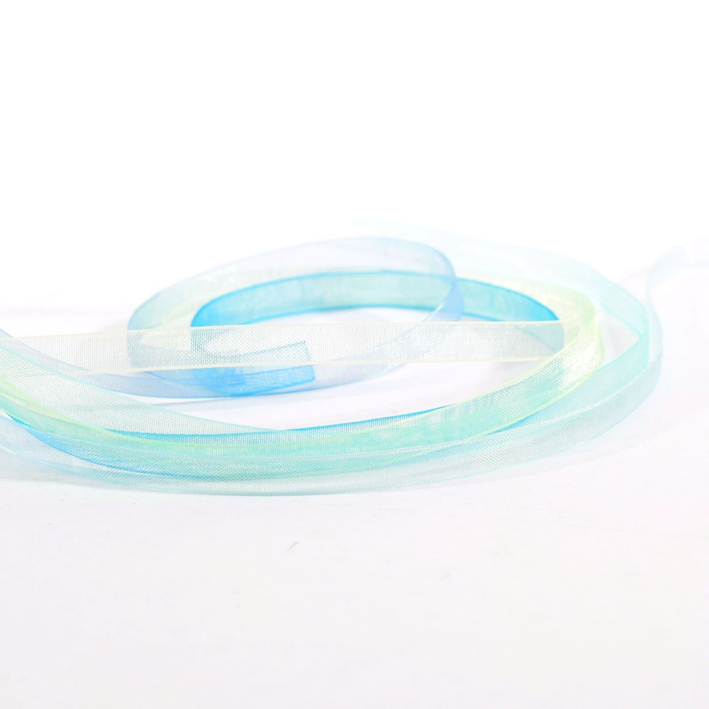 Vaessen Creative Organza Ribbon 6 Colours 6mmx2m Baby Blue-5
