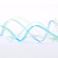 Vaessen Creative Organza Ribbon 6 Colours 3mmx2m Baby Blue-6