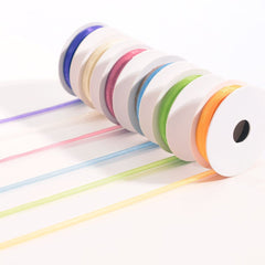 Vaessen Creative Organza Ribbon 6 Colours 3mmx2m Spring-3