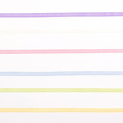 Vaessen Creative Organza Ribbon 6 Colours 3mmx2m Spring-4