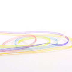Vaessen Creative Organza Ribbon 6 Colours 3mmx2m Spring-5