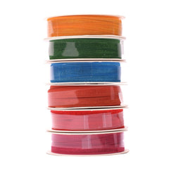 Vaessen Creative Organza Ribbon 6 Colours 3mmx2m Summer-2