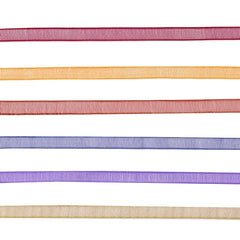 Vaessen Creative Organza Set 6 Colors 3mmx2m Autumn-4