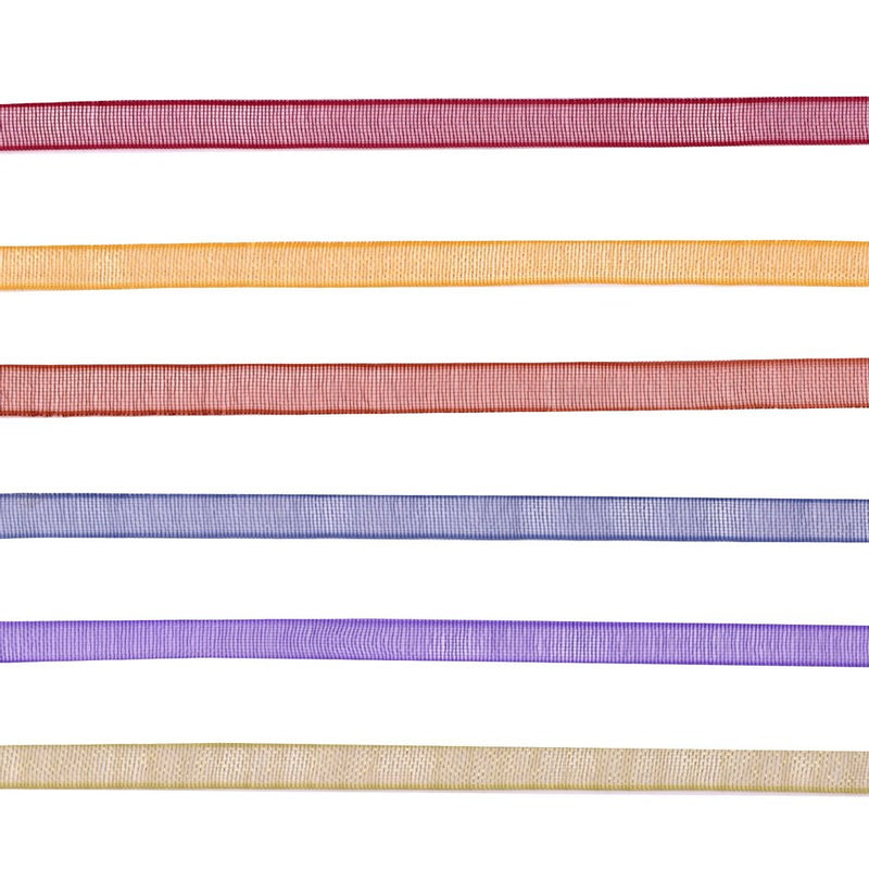 Vaessen Creative Organza Set 6 Colors 3mmx2m Autumn-4