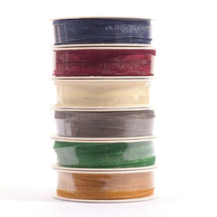 Vaessen Creative Organza Ribbon 6 Colours 3mmx2m Christmas-2