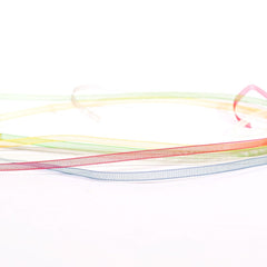 Vaessen Creative Organza Ribbon 6 Colours 3mmx2m Christmas-5