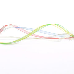 Vaessen Creative Organza Ribbon 6 Colours 3mmx2m Christmas-6