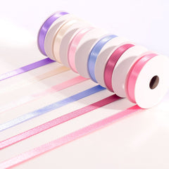 Vaessen Creative Satin Ribbon 6 Colours 6mmx2m Baby Pink-3