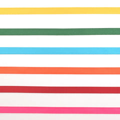 Vaessen Creative Satin Ribbon 6 Colours 6mmx2m Summer-4