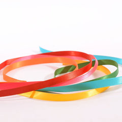 Vaessen Creative Satin Ribbon 6 Colours 6mmx2m Summer-5
