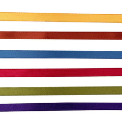 Vaessen Creative Organza Ribbon 6 Colours 6mmx2m Autumn-4