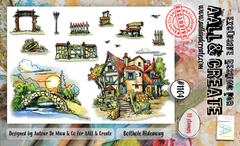 AALL and Create  A6 Stamp Set - 1104 - Bolthole Hideaway-1