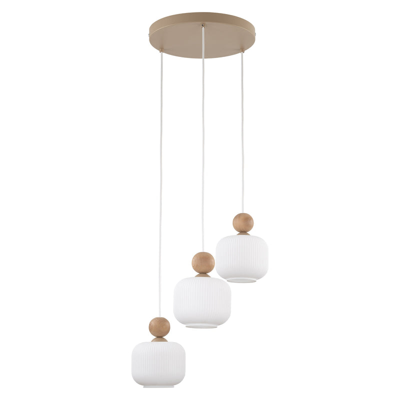 Ballo 3-Light Scandinavian Pendant Light for Kitchen Island, Dining Room & Living Room-1