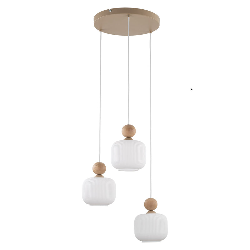 Ballo 3-Light Scandinavian Pendant Light for Kitchen Island, Dining Room & Living Room-7