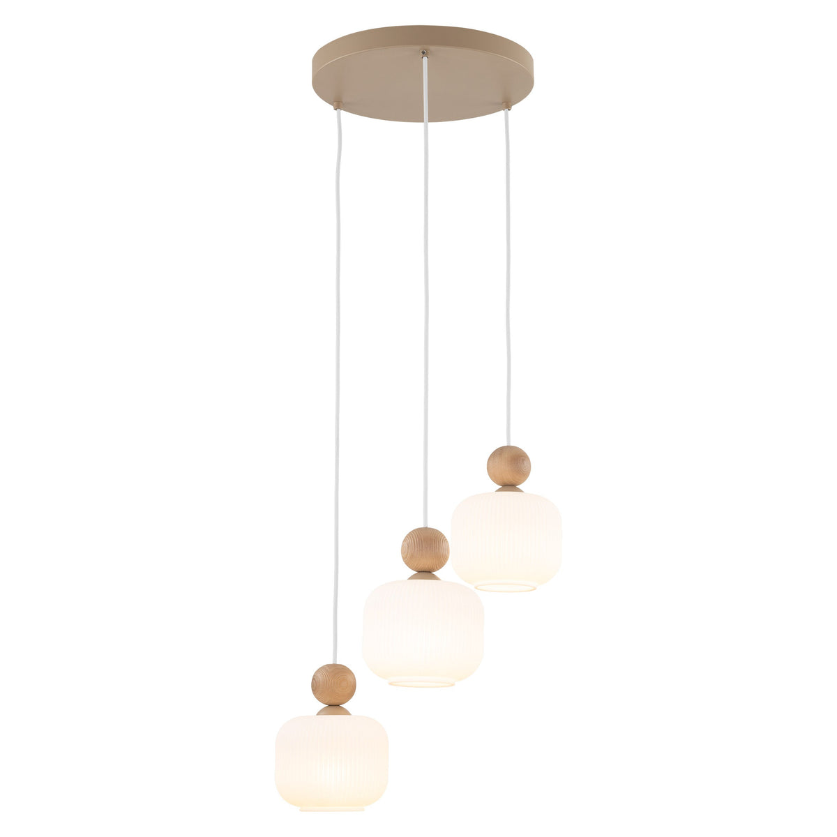 Ballo 3-Light Scandinavian Pendant Light for Kitchen Island, Dining Room & Living Room-2