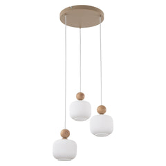 Ballo 3-Light Scandinavian Pendant Light for Kitchen Island, Dining Room & Living Room-9