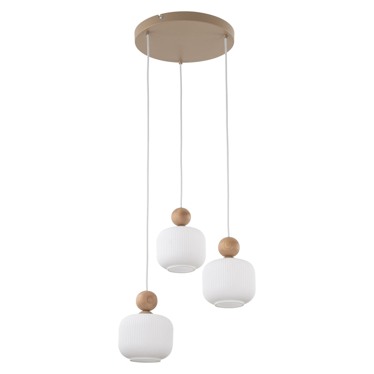 Ballo 3-Light Scandinavian Pendant Light for Kitchen Island, Dining Room & Living Room-9