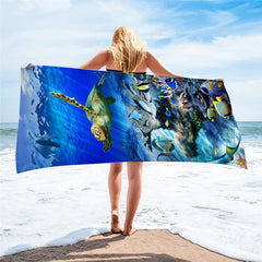 Square beach towel-8