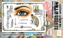 AALL and Create #1110 - A6 Stamp Set - Time Heals All-1